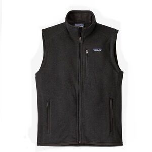 Patagonia Better Sweater Fleece Vest Black Full-Zip Design